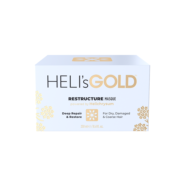 Heli's Gold Restructure Masque 250ml Box