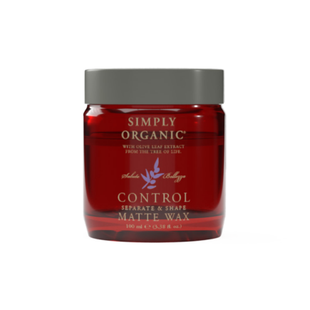 Simply Organic Control Matte Wax